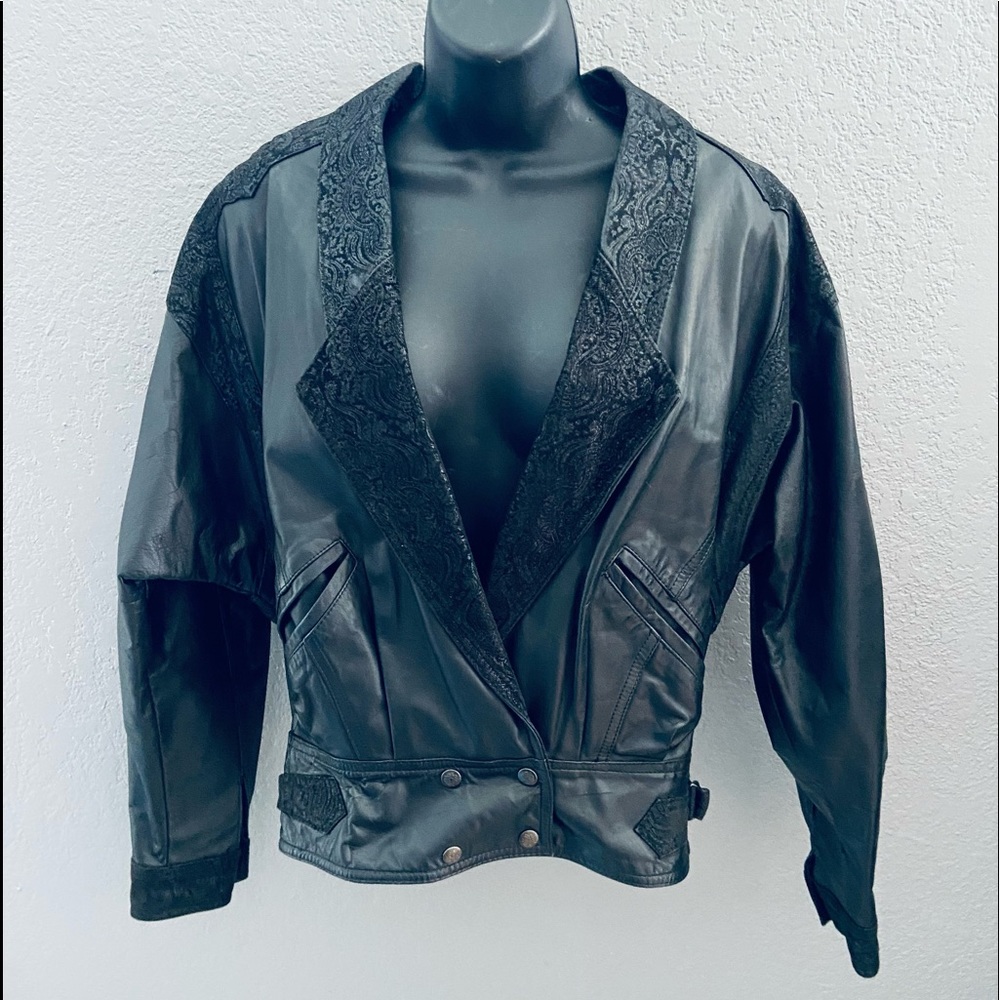 Winlit Vintage 70s/80s Leather Jacket - S